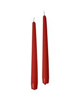 Candela Conica Cf 10 Pz Rosso h 25 cm Ø 2,2 cm
