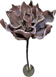 Ramo Magnolia Polyfoam Rosa h 84 cm