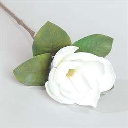 Ramo Magnolia Spray Bianco h 70 cm