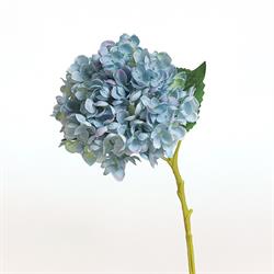 Ramo Ortensia Light Blu h 52 cm