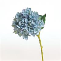 Ramo Ortensia Light Blu h 52 cm