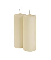 Cero CF 2 Pezzi Avorio h 20 cm Ø 7 cm