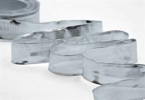 Nastro Lame' Argento h 2.5 cm l 20 mt