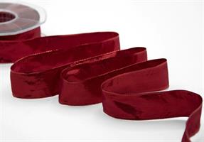 Nastro Lame' Rosso h 2.5 cm l 20 mt