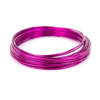 Filo Alluminio Smaltato Fucsia l 12 mt Ø 0.2 cm