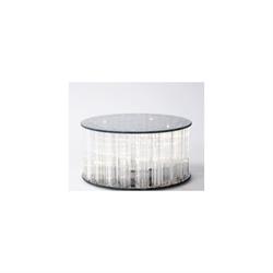 Alzata Vetro Kristal C/Led