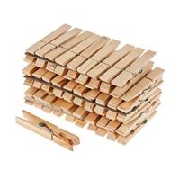 Mollette Legno 100 Pezzi Naturale l 3.5 cm