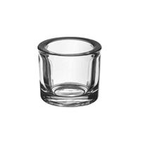 Cilindro Vetro Spesso Trasparente h 6 cm Ø 6 cm