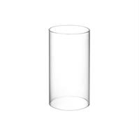 Parafiamma Vetro Trasparente h 23 cm Ø 7 cm