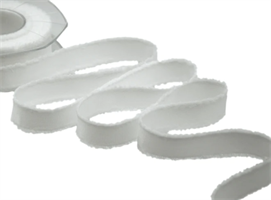 Nastro Sfrangiato Bianco h 3.8 cm l 15 mt