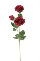 Ramo Rosa X3 Rosso h 65 cm