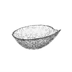 Salsiera Casablanca Vetro Decorato h 4 cm Ø 10 cm