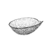 Salsiera Casablanca Vetro Decorato h 4 cm Ø 10 cm