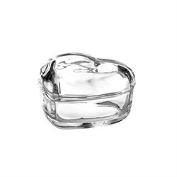 Scatola Cuore Vetro Trasparente h 4.5 cm l 8.5x7.5 cm