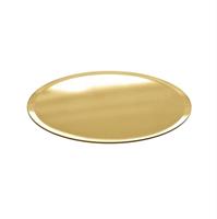 Specchio Vetro Tondo Oro h 4 mm Ø 20 cm