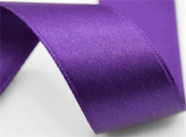 Nastro Doppio Raso Viola h 3 mm l 50 mt