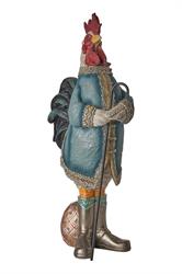 Gallo Resina Multicolor h 39.5 cm l 22x11 cm