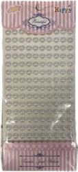 Adesivo 1/2 Perla Bianco Ø 8 mm Cf 150 Pz
