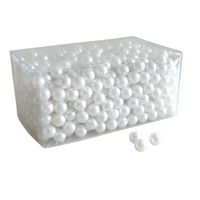 Perla Forata Sfusa Bianco Ø 8 cm 500 Gr