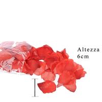 Petali Rosa Rosso h 6 cm Cf 100 Pz