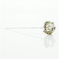 Spillo Cuore Swaroski Trasparente h 7.5 cm Ø 1.5 cm Cf 20 Pz