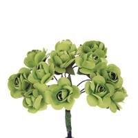 Mazzetto x 12 Roselline Carta