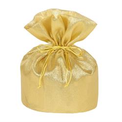 Sacchetto Grande Iride Oro h 35 cn Ø 23 cm