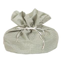 Sacchetto Grande Quadri Salvia h 35 cm l 21x32 cm