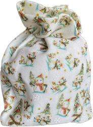 Sacchetto Grande Pupazzo Di Neve h 38 cm l 40 cm
