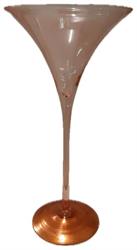 Coppa Martini Rosa Antico h 50 cm Ø 25 cm