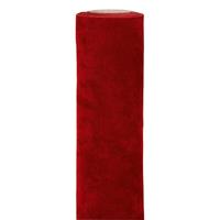 Runner Velluto Rosso h 30 cm l 3 mt
