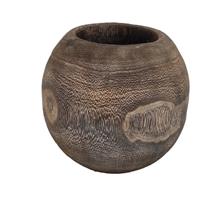 Sfera Portafiori Legno h 13 cm Ø 16 cm