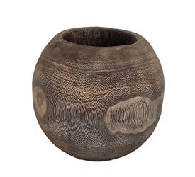 Sfera Portafiori Legno h 20 cm Ø 23 cm