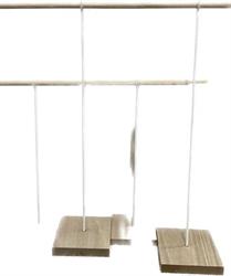 S/2 Espositore Legno h 44 cm l 60 cm / h 60 cm l 100 cm