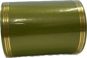 Nastro Cerimony Lame' Verde Muschio h 12 cm l 50 mt