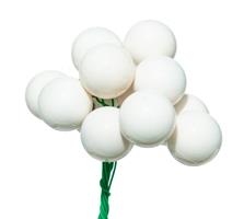 Sfera Vetro Mini Bianco Ø 2 cm Cf 144 Pz
