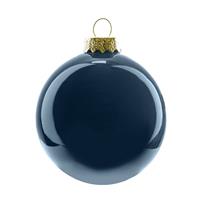 Sfera Vetro Da Appendere Blu Ø 10 cm Cf 12 Pz