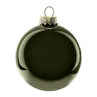 Sfera Vetro Da Appendere Verde Muschio Ø 8 cm Cf 16 Pz