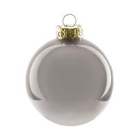 Sfera Vetro Da Appendere Platino Ø 10 cm Cf 12 Pz