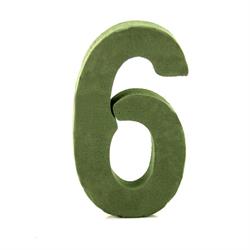 Numero 6 Spugna Idro h 25 cm l 14 cm
