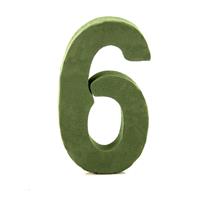 Numero 6 Spugna Idro h 25 cm l 14 cm