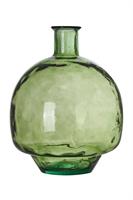 Bottiglia Vetro Verde h 40 cm