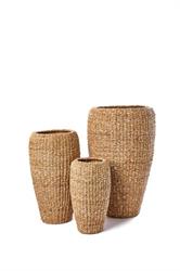 Set/3 Ceste Grass Naturale h 70 cm Ø 40 cm