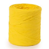 Rotolo Poly Rafia Giallo h 1.5 cm l 200 mt