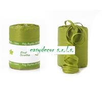 Rotolo Poly Rafia Verde h 1.5 cm l 200 mt
