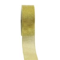Nastro Lame' Oro h 38 cm l 25 mt