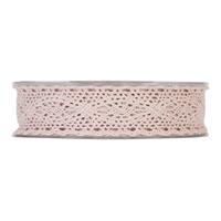 Nastro Merletto Cipria h 2.5 cm l 8 mt