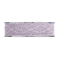 Nastro Merletto Lavanda h 2.5 cm l 8 mt