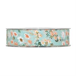 Nastro Serendipity St Fiori h 2.5 cm l 10 mt