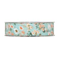 Nastro Serendipity St Fiori h 2.5 cm l 10 mt